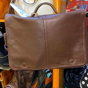 Danier Brown Leather work bag